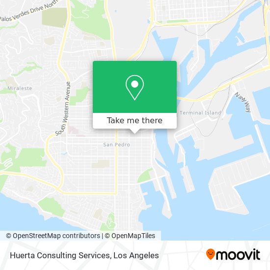 Huerta Consulting Services map