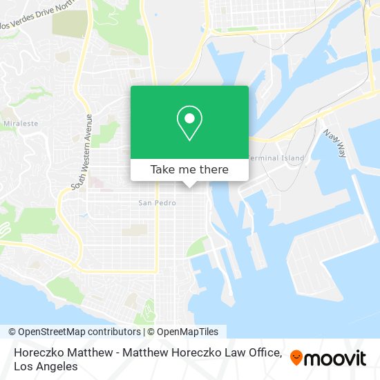 Horeczko Matthew - Matthew Horeczko Law Office map