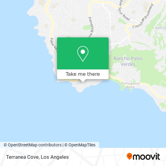 Terranea Cove map