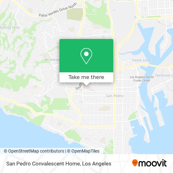 San Pedro Convalescent Home map