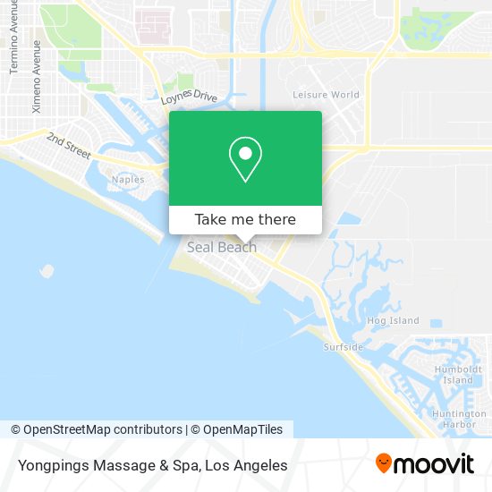 Yongpings Massage & Spa map