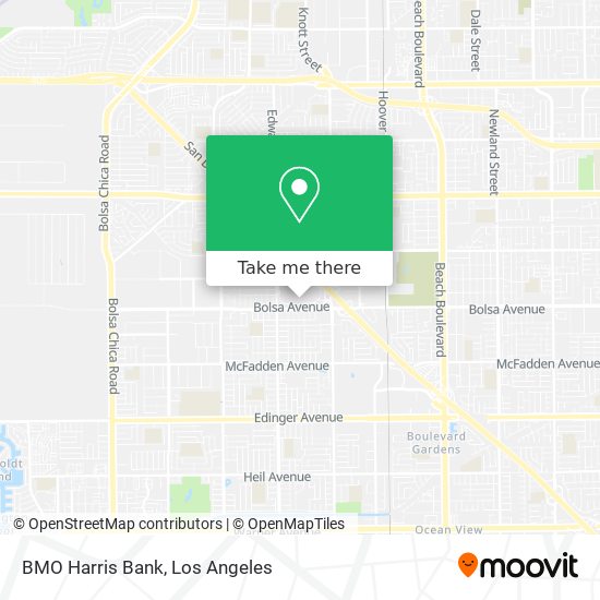 BMO Harris Bank map