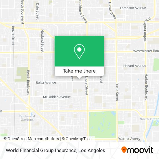 World Financial Group Insurance map