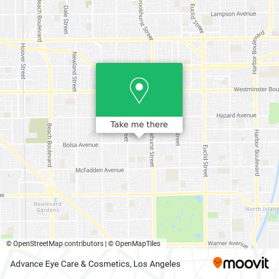 Advance Eye Care & Cosmetics map