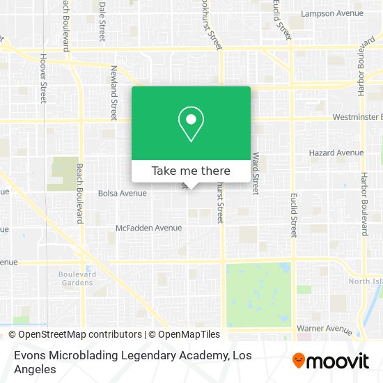 Evons Microblading Legendary Academy map