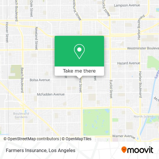 Farmers Insurance map