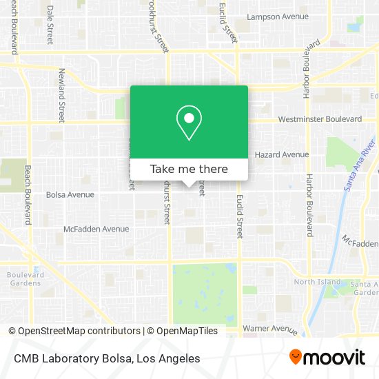 CMB Laboratory Bolsa map