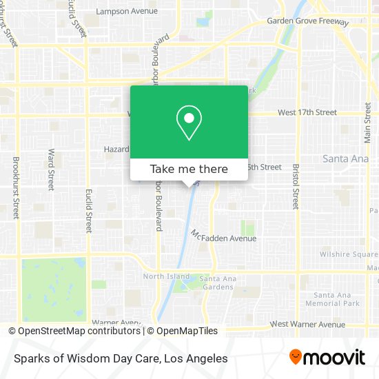 Sparks of Wisdom Day Care map