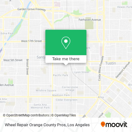 Mapa de Wheel Repair Orange County Pros
