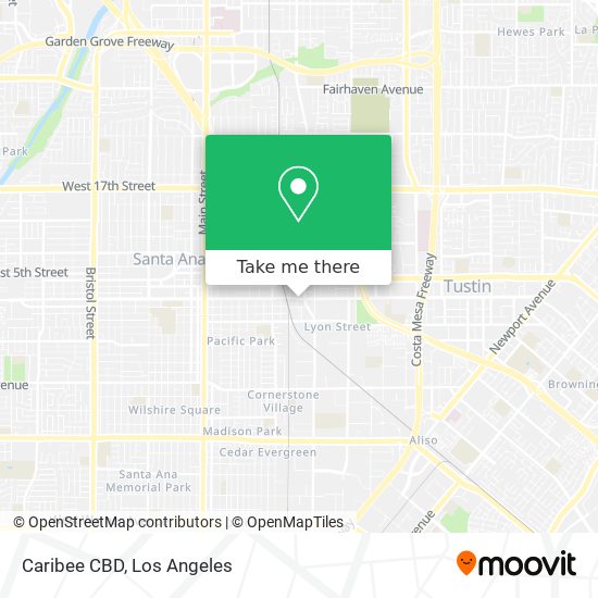 Caribee CBD map