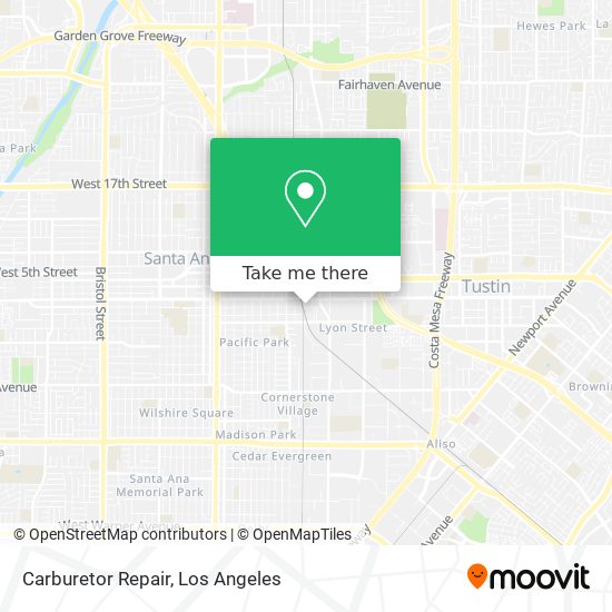 Mapa de Carburetor Repair