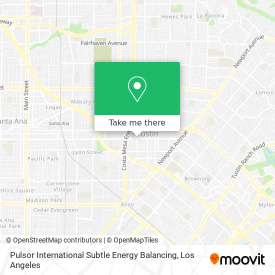 Mapa de Pulsor International Subtle Energy Balancing