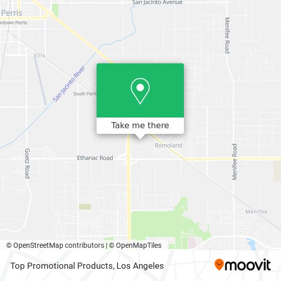 Top Promotional Products map