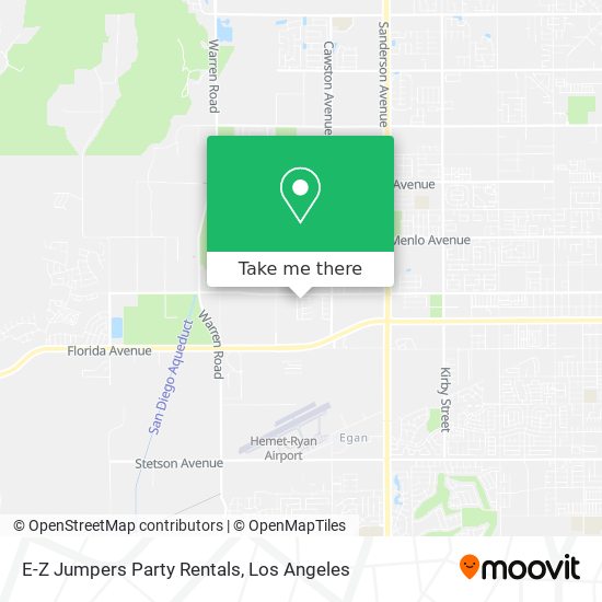 E-Z Jumpers Party Rentals map