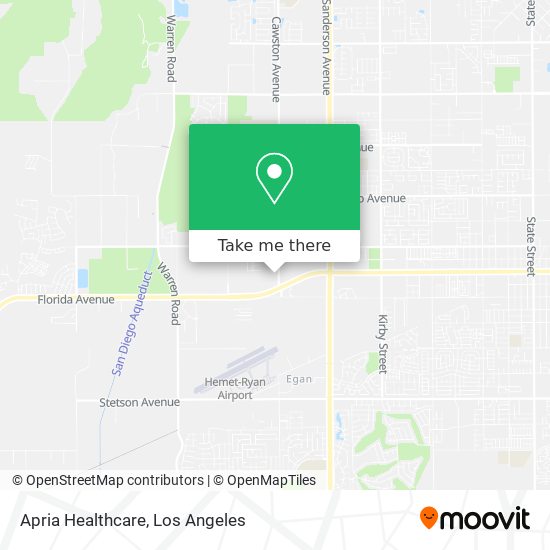 Apria Healthcare map