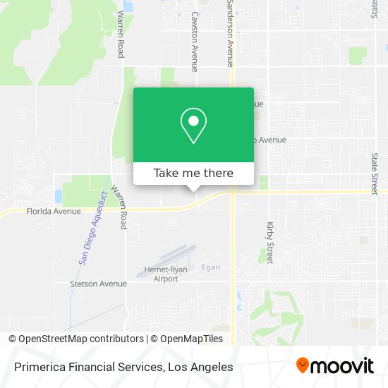 Primerica Financial Services map