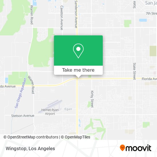 Wingstop map