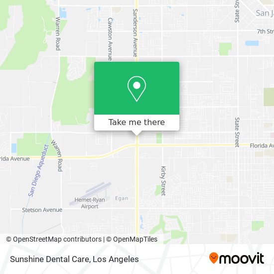 Mapa de Sunshine Dental Care