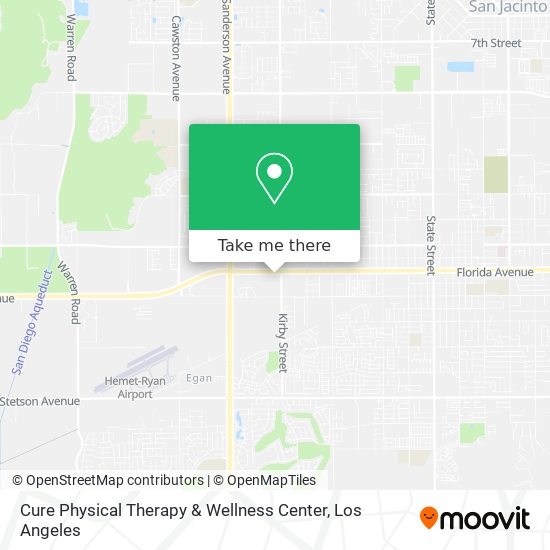 Cure Physical Therapy & Wellness Center map