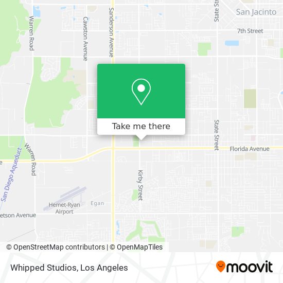 Mapa de Whipped Studios