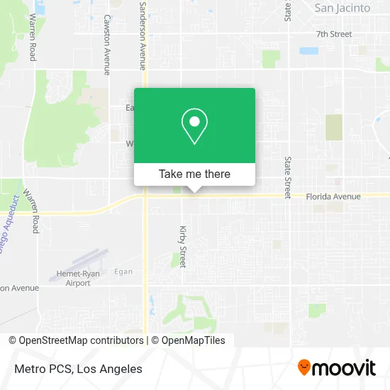 Metro PCS map