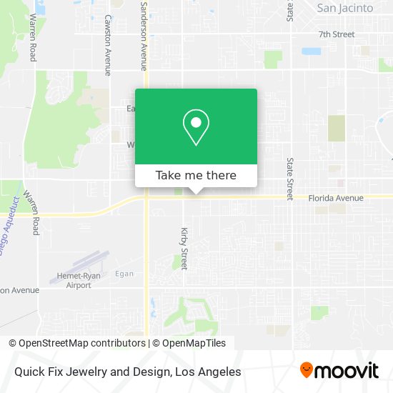 Quick Fix Jewelry and Design map