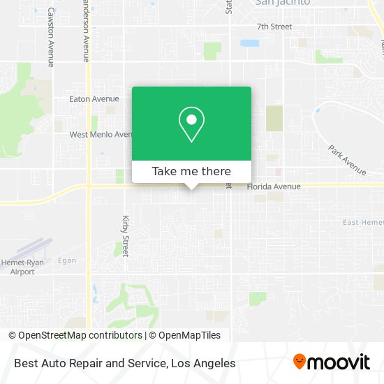 Best Auto Repair and Service map