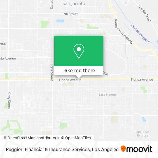 Ruggieri Financial & Insurance Services map