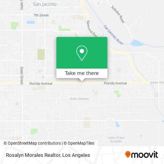 Rosalyn Morales Realtor map