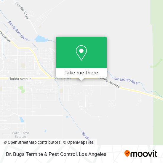 Mapa de Dr. Bugs Termite & Pest Control