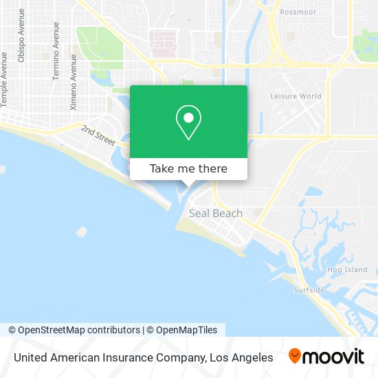 United American Insurance Company map