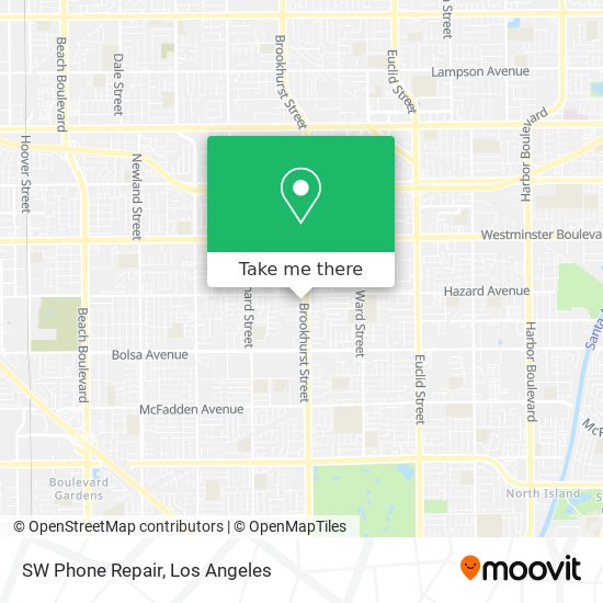 SW Phone Repair map