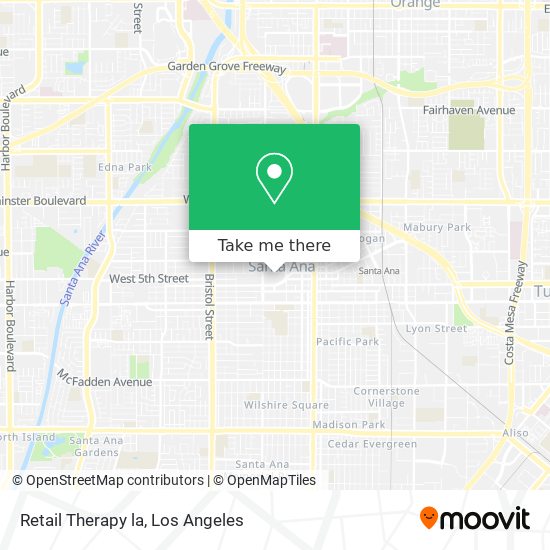 Retail Therapy la map