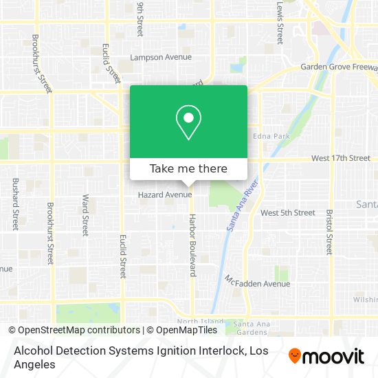 Mapa de Alcohol Detection Systems Ignition Interlock