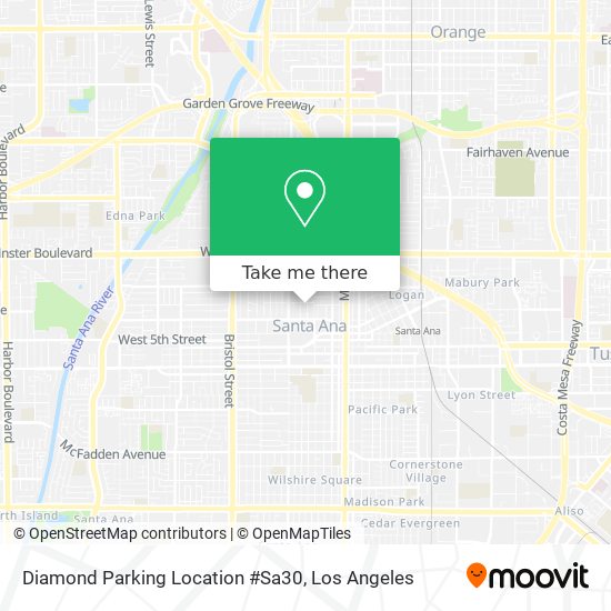 Diamond Parking Location #Sa30 map