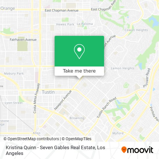 Kristina Quinn - Seven Gables Real Estate map