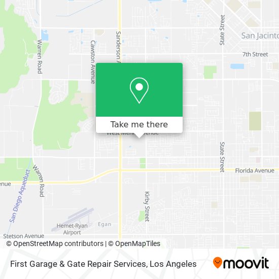 First Garage & Gate Repair Services map