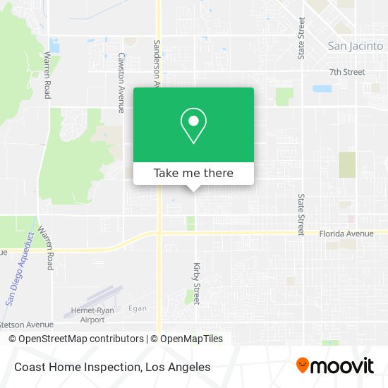 Coast Home Inspection map