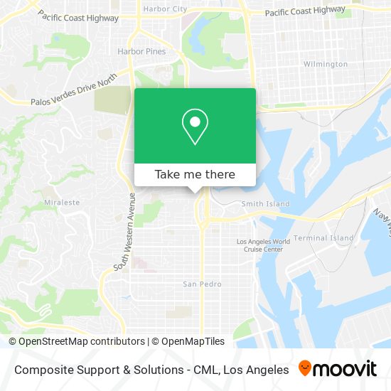 Mapa de Composite Support & Solutions - CML