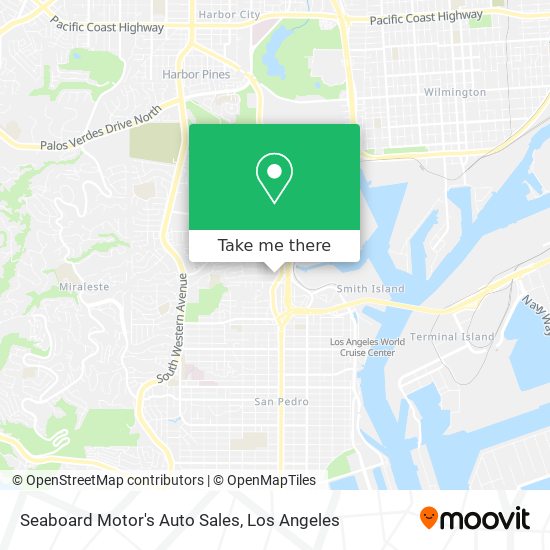 Seaboard Motor's Auto Sales map