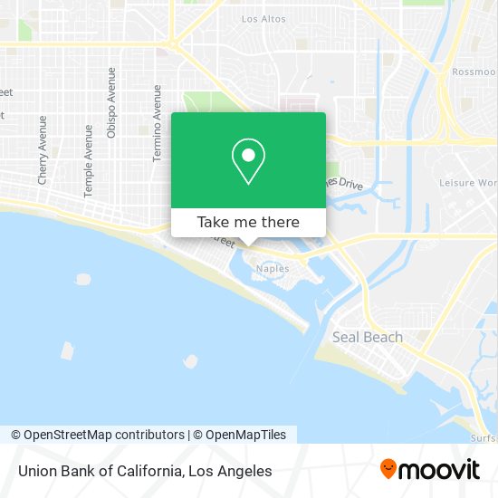 Mapa de Union Bank of California