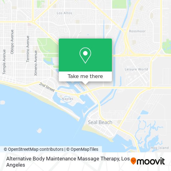 Alternative Body Maintenance Massage Therapy map
