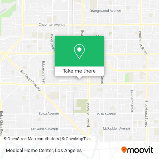 Medical Home Center map