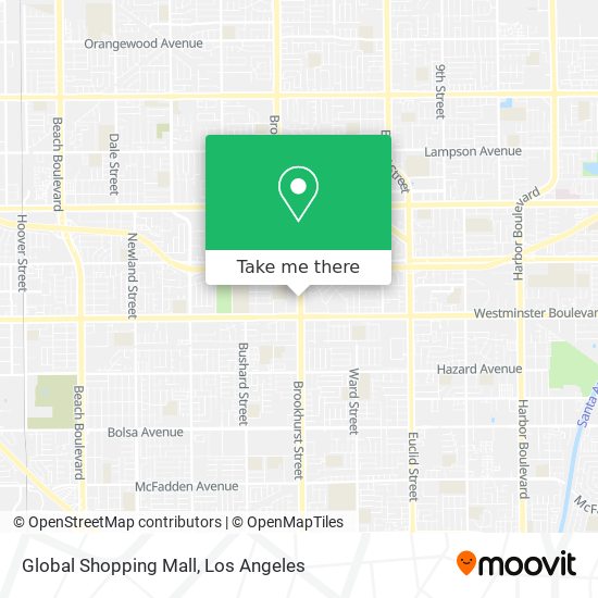 Global Shopping Mall map