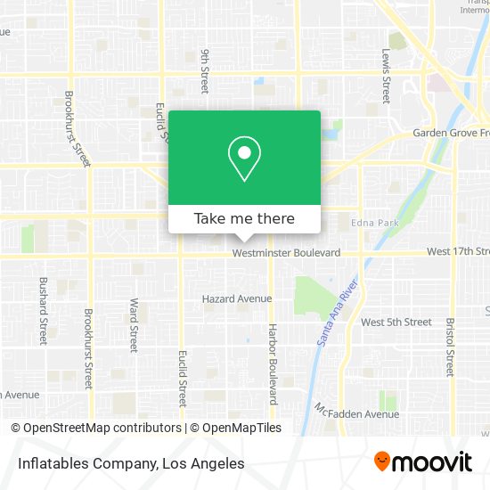 Inflatables Company map