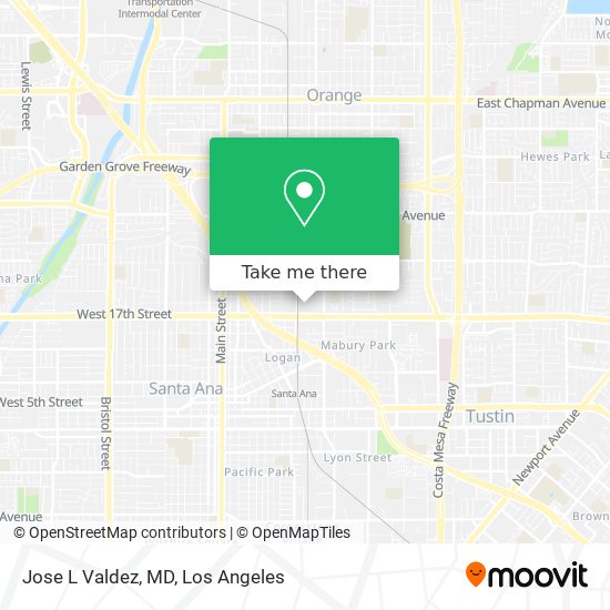 Mapa de Jose L Valdez, MD