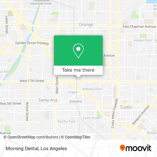 Morning Dental map