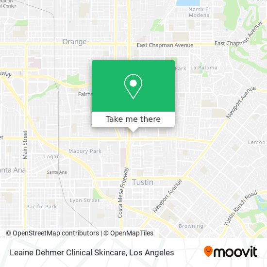 Leaine Dehmer Clinical Skincare map