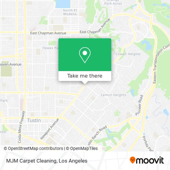 MJM Carpet Cleaning map