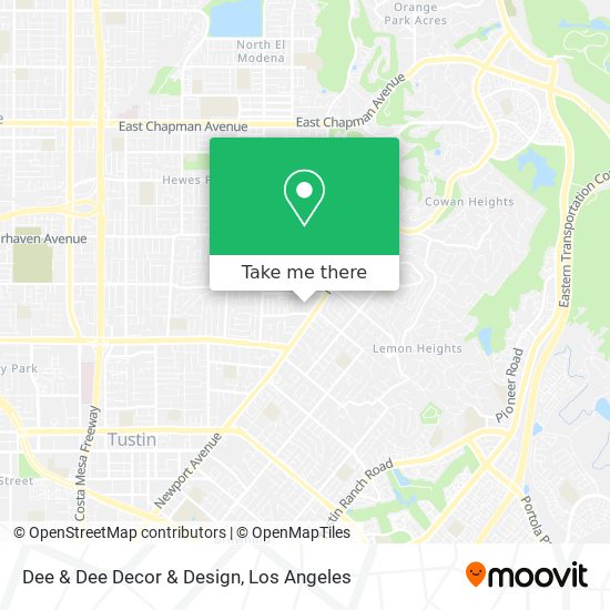 Dee & Dee Decor & Design map